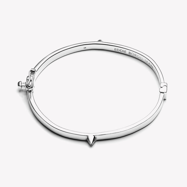 MENS HINGED CONE BANGLE