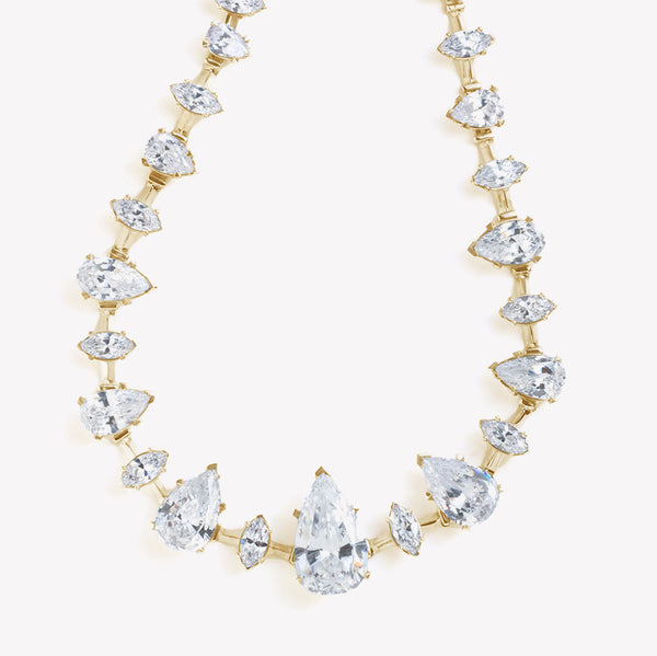 PEAR ESTATE NECKLACE