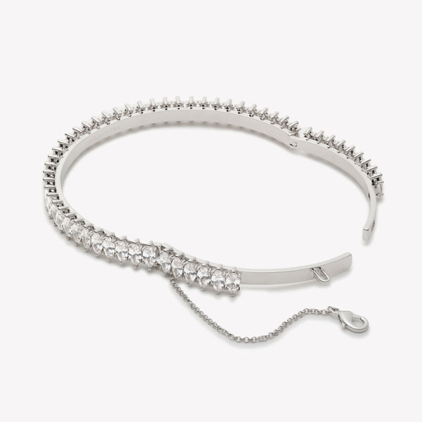 HORIZONTAL MARQUISE SAFETY CHAIN CHOKER