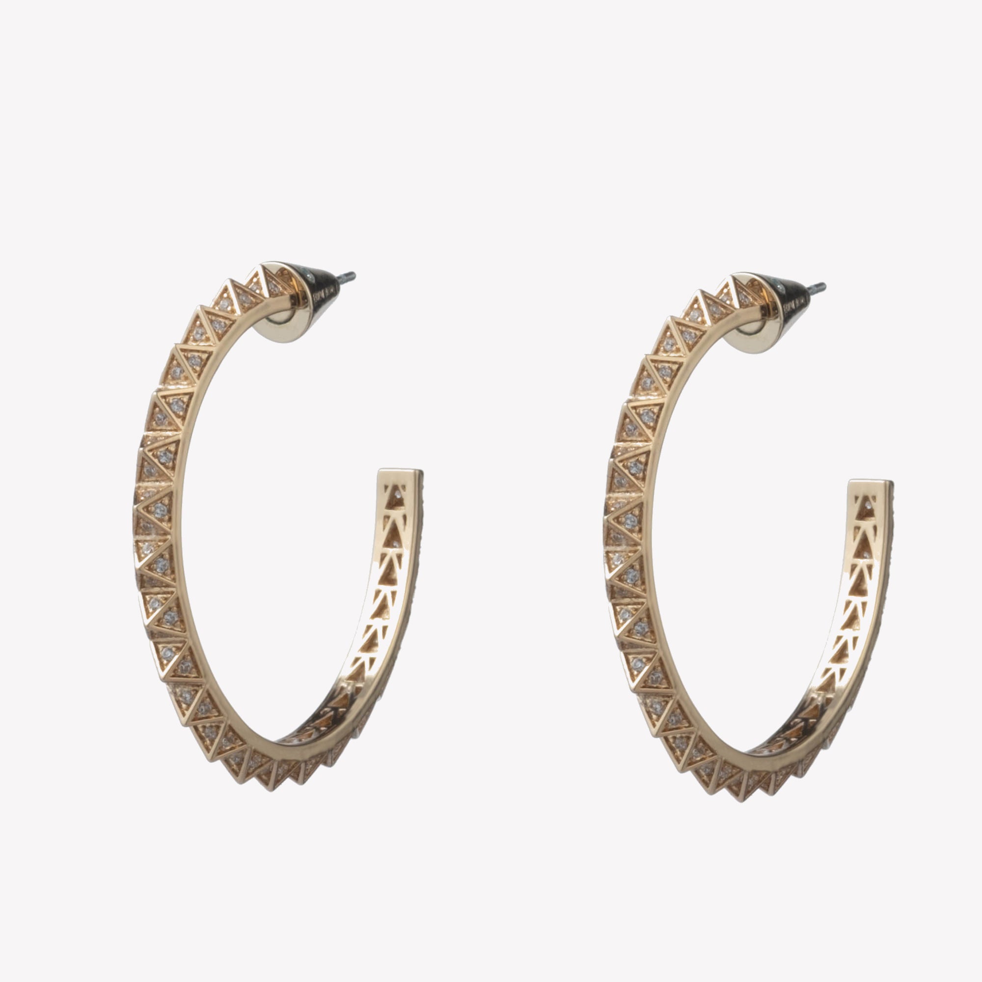 Luv Aj Mini Pyramid Hoop Earrings | Bloomingdale's