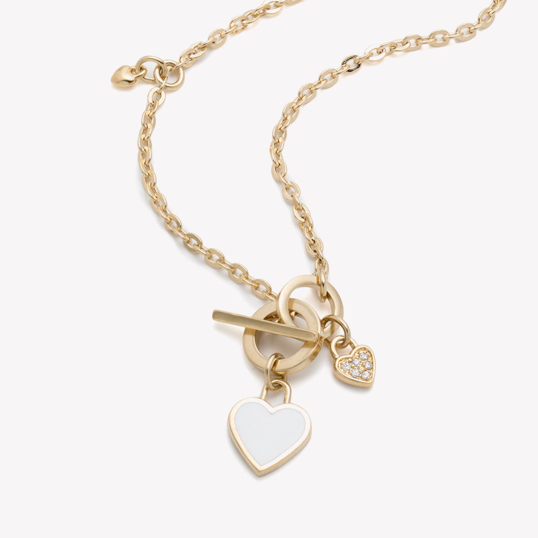 HEART TOGGLE NECKLACE