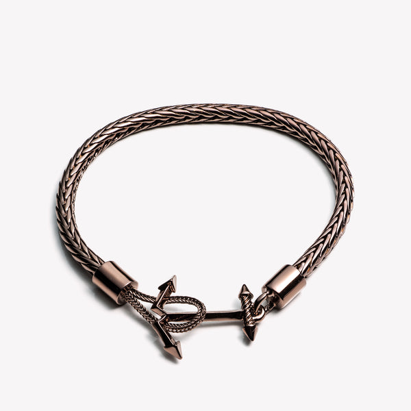 MENS ANCHOR BRACELET